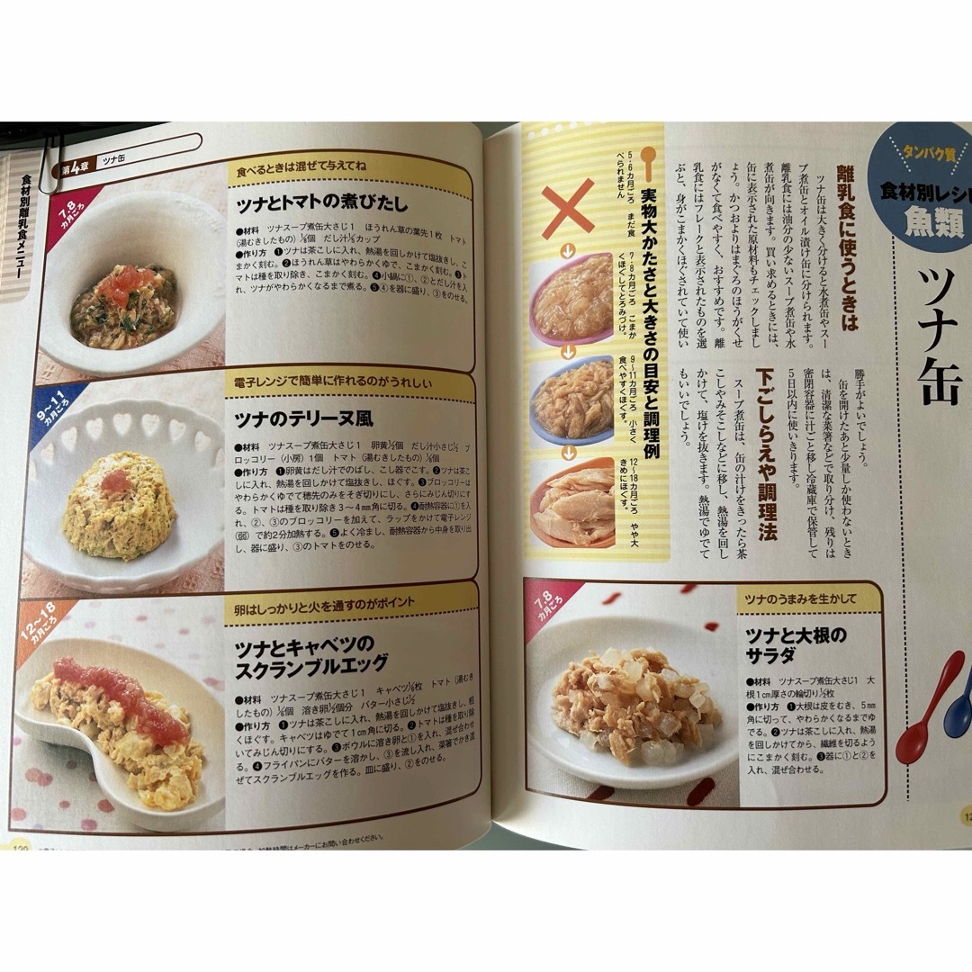 初めての離乳食 エンタメ/ホビーの雑誌(結婚/出産/子育て)の商品写真