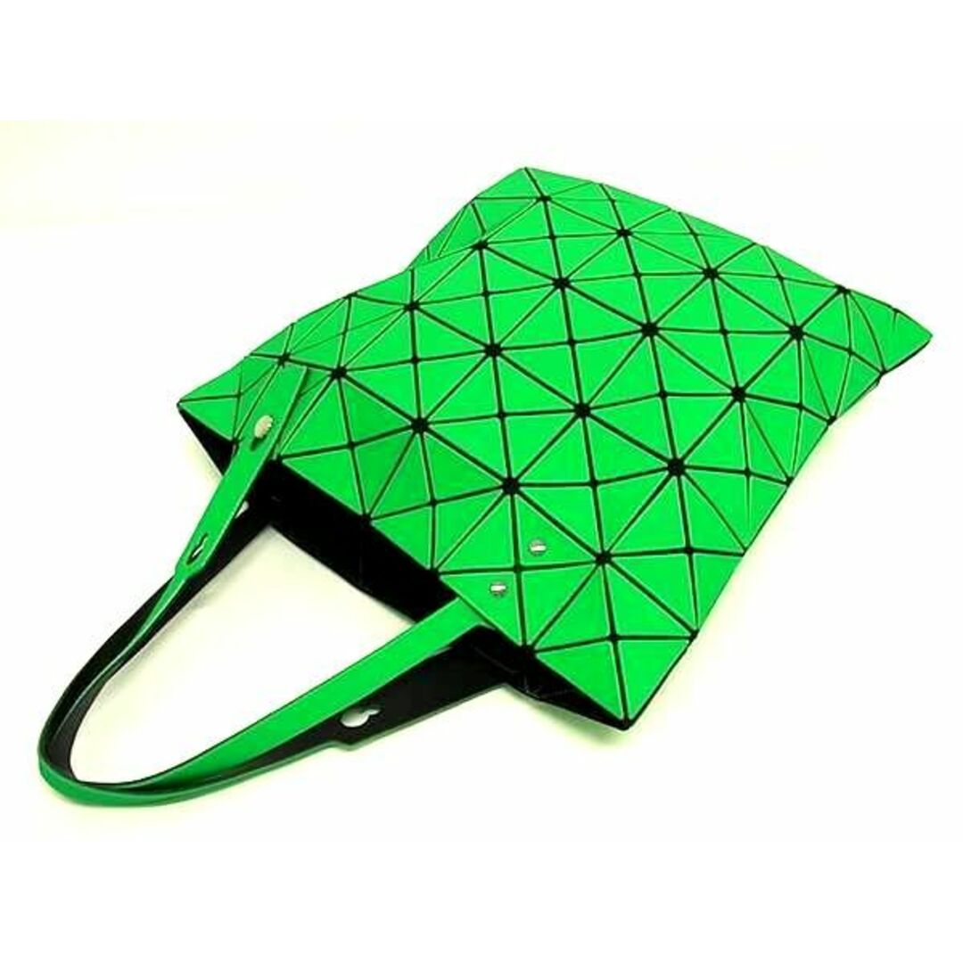 ISSEY MIYAKE(イッセイミヤケ)の■新品同様■ BAO BAO ISSEY MIYAKE バオバオイッセイミヤケ ルーセント PVC ハンドバッグ トートバッグ グリーン系 AX3663  レディースのアクセサリー(その他)の商品写真