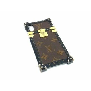 ルイヴィトン(LOUIS VUITTON)のLOUIS VUITTON ルイヴィトン M67892 モノグラム アイトランク ライト iPhone X/Xs対応 スマホケース アイフォンケース ブラウン系 CC1605 (その他)