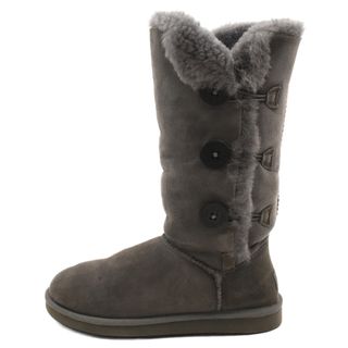 アグ(UGG)のUGG アグ W BAILEY BUTTON TRIPLET ベイリーボタン ムートンブーツ グレー US7/24.0cm 1873(ブーツ)