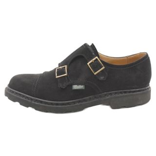 パラブーツ(Paraboot)のPARABOOT パラブーツ WILLIAM ウィリアム ダブル モンクストラップ レザーシューズ ブラック 981447 6(ドレス/ビジネス)