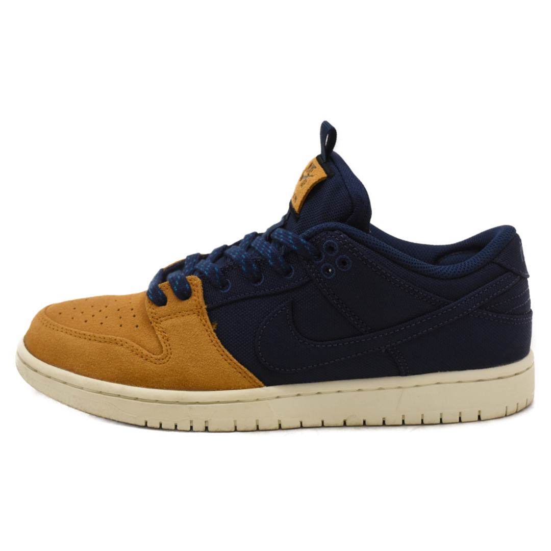 NIKE(ナイキ)のNIKE SB ナイキエスビー DUNK LOW PRO PRM Desert Ochre and Midnight Navy ダンク ローカットスニーカー ネイビー/ブラウン US8/26cm DX6775-400 メンズの靴/シューズ(スニーカー)の商品写真