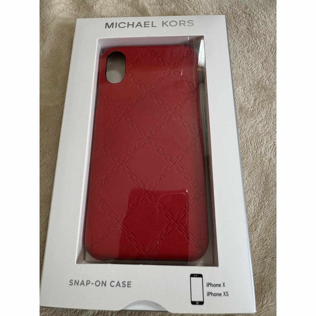 Michael Kors(マイケルコース)の【MICHAEL KORS】iPhone X/XS ケース 中古品 スマホ/家電/カメラのスマホアクセサリー(iPhoneケース)の商品写真