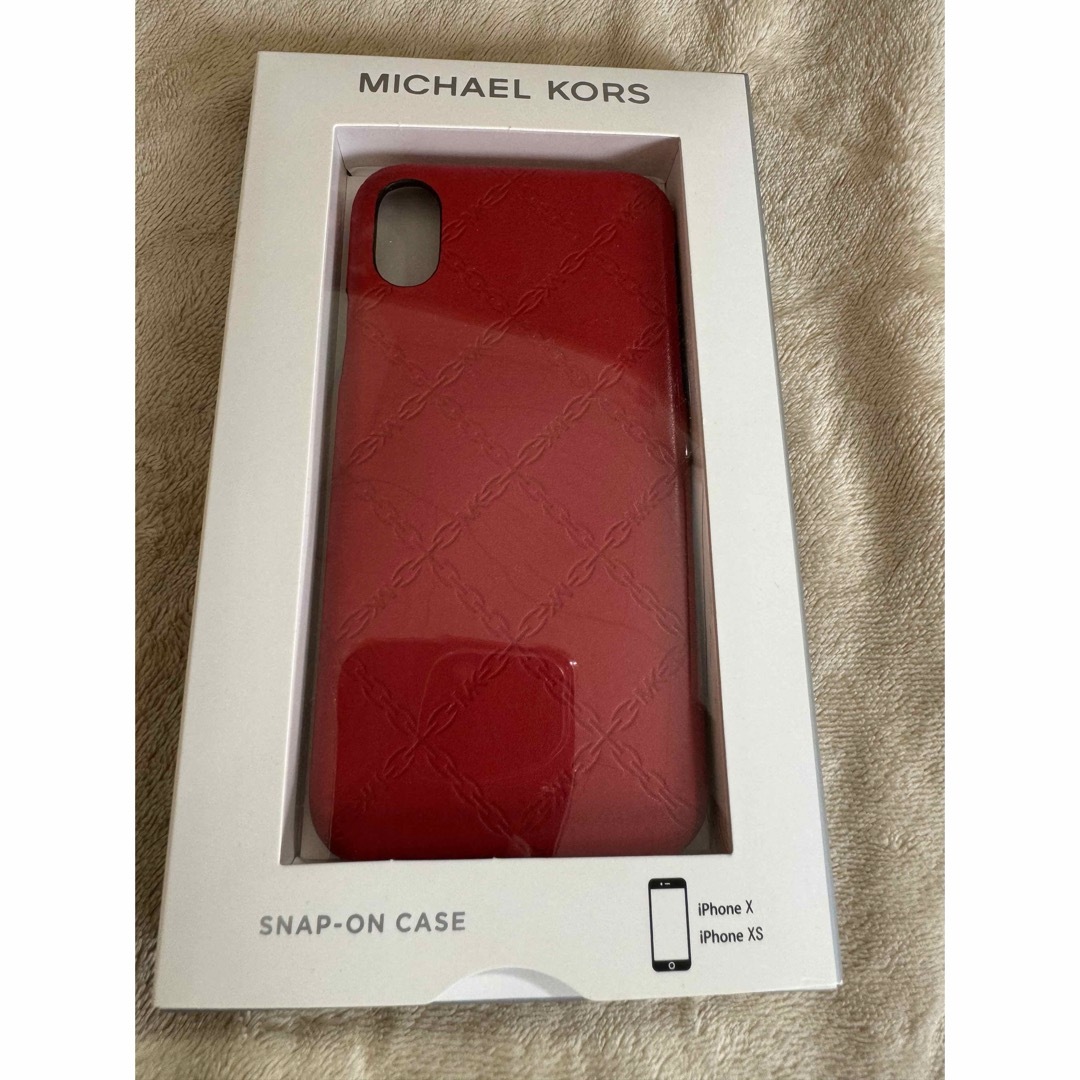 Michael Kors(マイケルコース)の【MICHAEL KORS】iPhone X/XS ケース 中古品 スマホ/家電/カメラのスマホアクセサリー(iPhoneケース)の商品写真