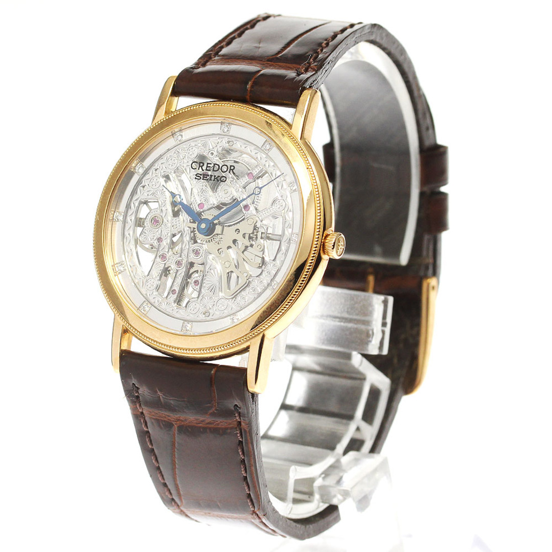 SEIKO(セイコー)のセイコー SEIKO GZBD006 クレドール 25本限定 K18PG 手巻き メンズ 極美品 箱・保証書付き_804308 メンズの時計(腕時計(アナログ))の商品写真