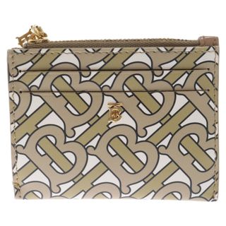 BURBERRY - BURBERRY バーバリー Monogram Print Coin Purse モノグラム プリント コインパスケース ブラウン 8014963