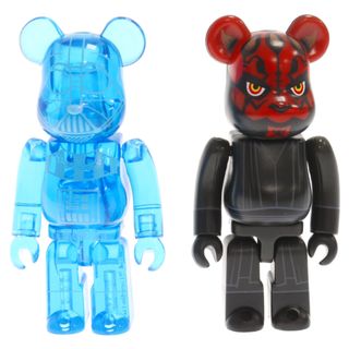 メディコムトイ(MEDICOM TOY)のMEDICOM TOY メディコムトイ BE@RBRICK STAR WARS DARTH VADER DARTH MAUL 100% ベアブリック スターウォーズ ダースベイダー ダースモール フィギュア ブルー/ブラック(その他)