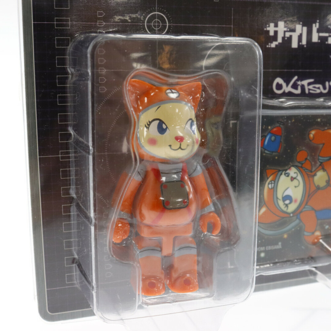 MEDICOM TOY(メディコムトイ)のMEDICOM TOY メディコムトイ NY@RBRICK Space Cat サイバーニュウニュウ 100% ニャブリック フィギュア オレンジ エンタメ/ホビーのフィギュア(その他)の商品写真