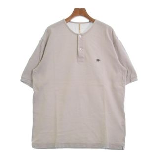 サイベーシックス(SCYE BASICS)のSCYE BASICS Tシャツ・カットソー 40(L位) ライトグレー 【古着】【中古】(Tシャツ/カットソー(半袖/袖なし))