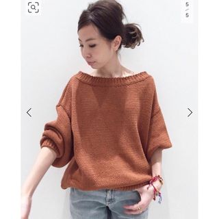 L'Appartement DEUXIEME CLASSE - アパルトモン New knit プルオーバー