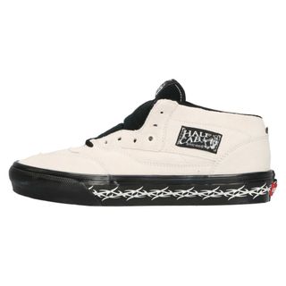 シュプリーム(Supreme)のSUPREME シュプリーム 21AW×VANS Skate Half Cab Tribal Cream スケートハーフキャブ トライバルクリーム  ミッドカットスニーカー VN0A5KRW93B US9/27.0cm ホワイト(スニーカー)