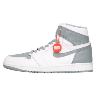 ナイキ(NIKE)のNIKE ナイキ AIR JORDAN 1 RETRO HIGH OG WHITE CEMENT 555088-037 エアジョーダン1 ホワイトセメント ハイカットスニーカー シューズ ホワイト/グレー US9.5/27.5cm(スニーカー)