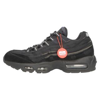 ナイキ(NIKE)のNIKE ナイキ 20SS×COMME des GARCONS AIR MAX 95 CDG cu8406-001×コムデギャルソン オムプリュス エアマックス95 ローカットスニーカー US8.5/26.5cm ブラック(スニーカー)