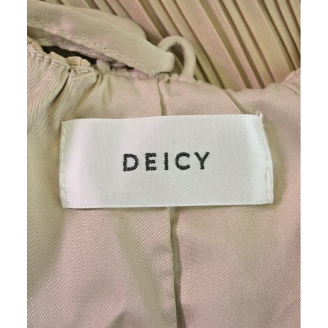 deicy(デイシー)のdeicy デイシー オールインワン/サロペット F ベージュ 【古着】【中古】 レディースのパンツ(サロペット/オーバーオール)の商品写真