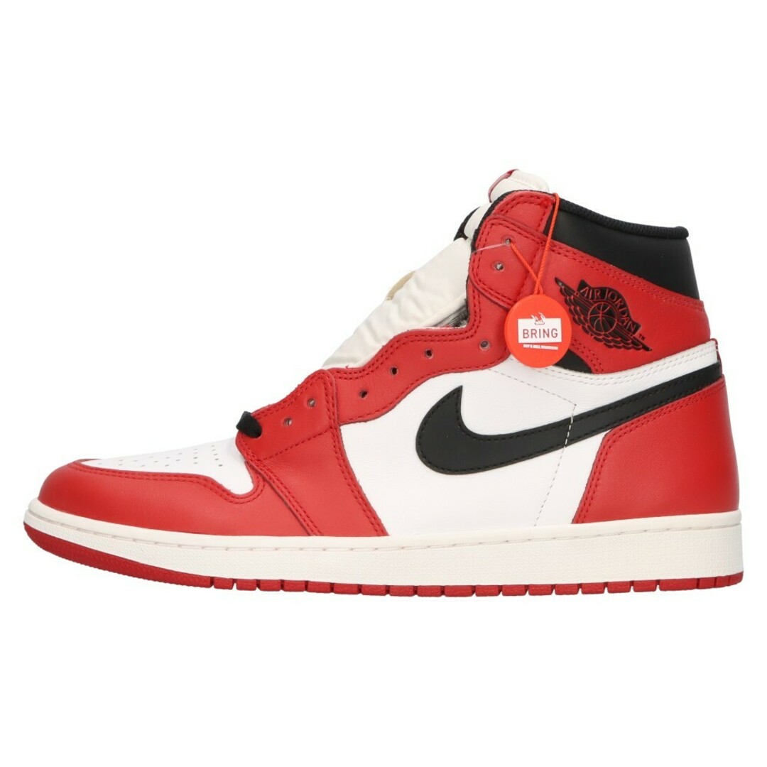 NIKE(ナイキ)のNIKE ナイキ AIR JORDAN 1 RETRO HIGH OG CHICAGO 2015年製 エアジョーダン1シカゴ ハイカットスニーカー レッド/ホワイト US11/29cm 55088-101 メンズの靴/シューズ(スニーカー)の商品写真