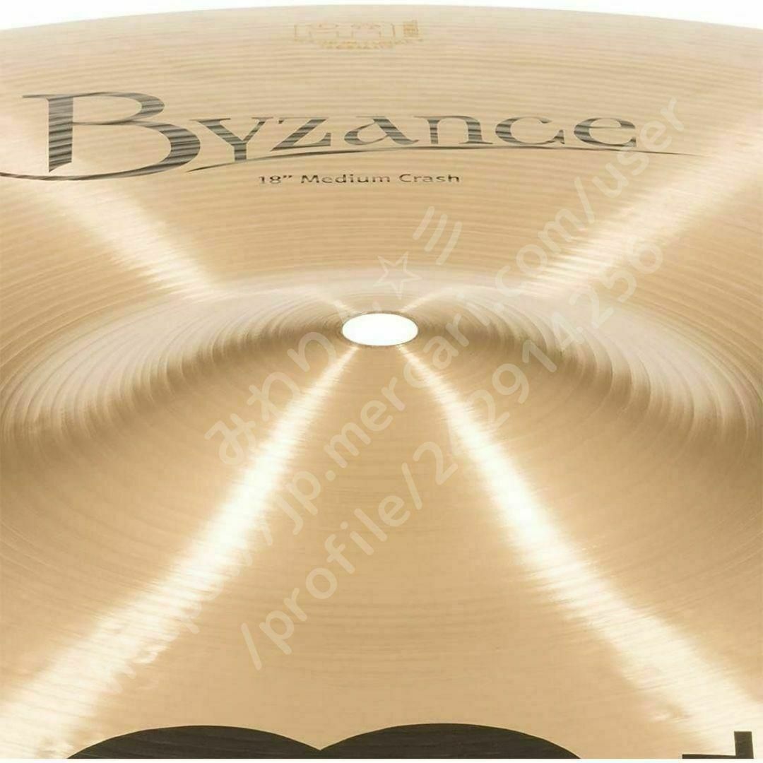 ⭐展示在庫品⭐ Meinl シンバル Byzance 18 インチ B18MC 楽器のドラム(シンバル)の商品写真