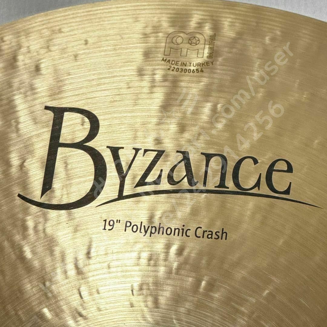 ⭐展示在庫品⭐ Meinl シンバル Byzance 19 インチ B19POC 楽器のドラム(シンバル)の商品写真