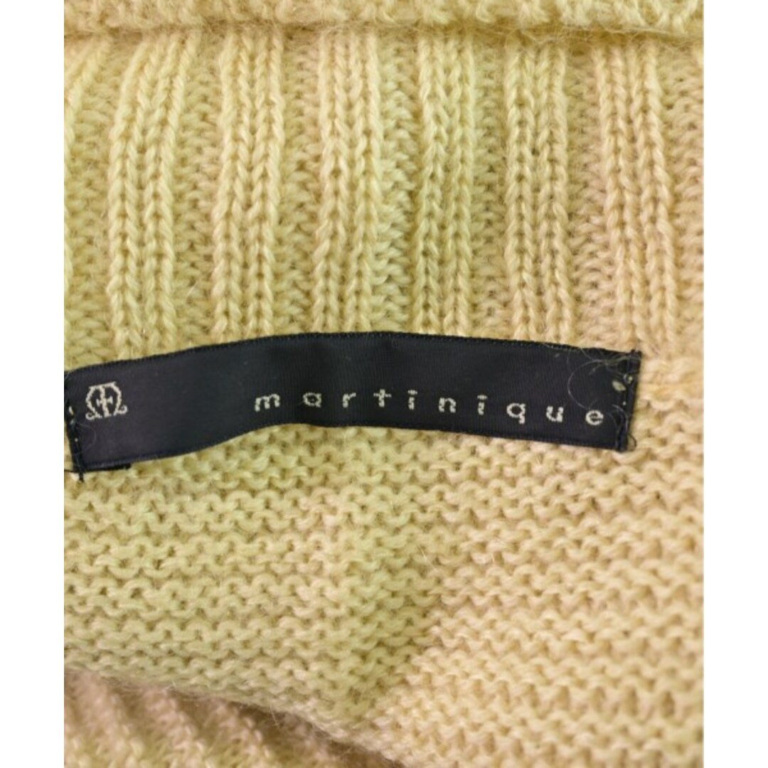 martinique(マルティニーク)のmartinique マルティニーク ニット・セーター F 黄 【古着】【中古】 レディースのトップス(ニット/セーター)の商品写真