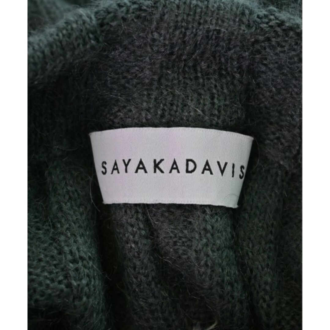 SAYAKA DAVIS(サヤカディヴィス)のSAYAKA DAVIS サヤカデイビス ニット・セーター S カーキ 【古着】【中古】 レディースのトップス(ニット/セーター)の商品写真