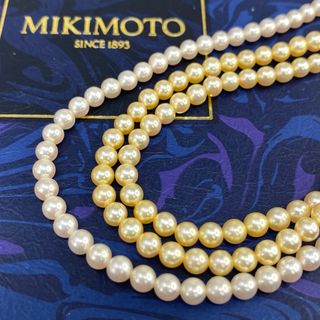 mikimoto ミキモト　御木本 used  k18YG AU750 18金 (ネックレス)