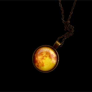 ロキエ(Lochie)の୨୧ Vintage rétro moon necklace(ネックレス)