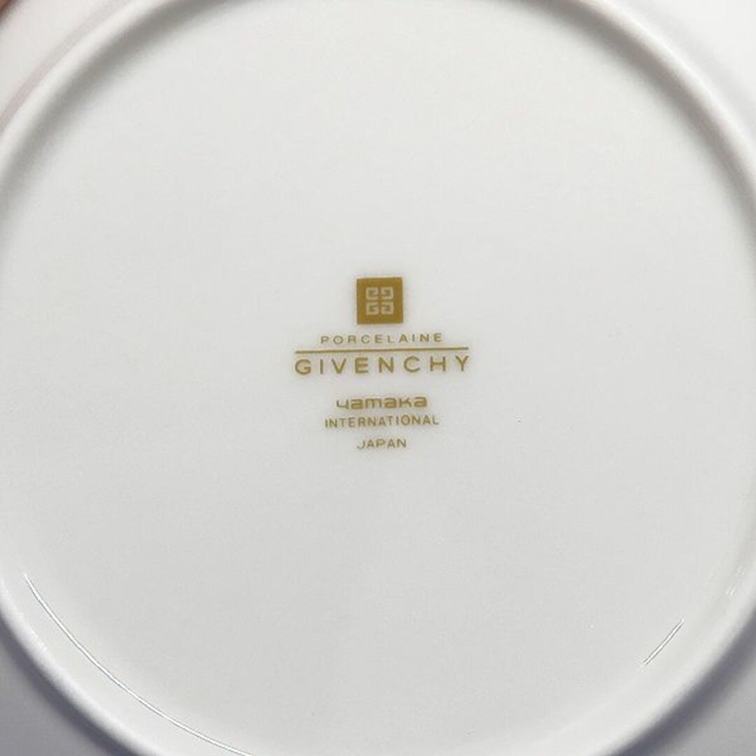 GIVENCHY(ジバンシィ)の未使用 GIVENCHY ジバンシー 八角形 プレート 14.5cm 皿　5枚 インテリア/住まい/日用品のキッチン/食器(食器)の商品写真