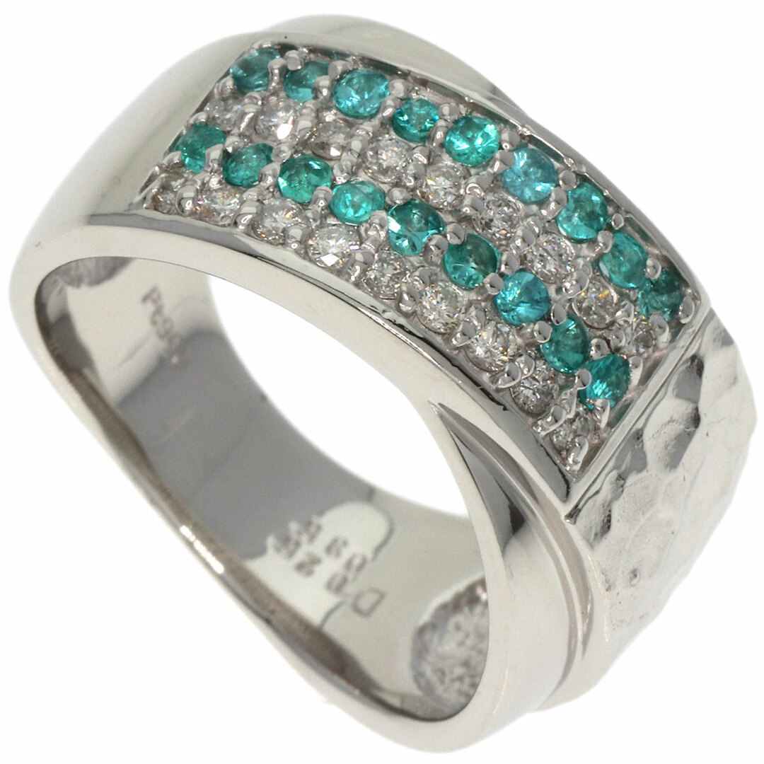 SELECT JEWELRY パライバトルマリン ダイヤモンド リング・指輪 PT900 レディース レディースのアクセサリー(リング(指輪))の商品写真