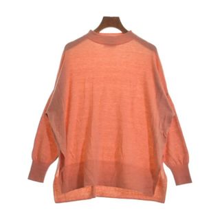 ユナイテッドアローズ(UNITED ARROWS)のUNITED ARROWS ユナイテッドアローズ ニット・セーター F オレンジ 【古着】【中古】(ニット/セーター)