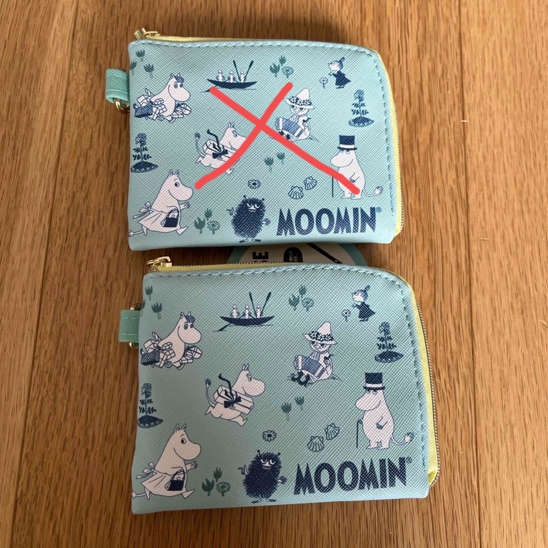 MOOMIN(ムーミン)のムーミン　小銭入れパスケース　 レディースのファッション小物(名刺入れ/定期入れ)の商品写真