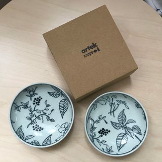 スコープ(SCOPE)のartek アルテック　三寸皿 印判 Lehti  scope★新品未使用(食器)