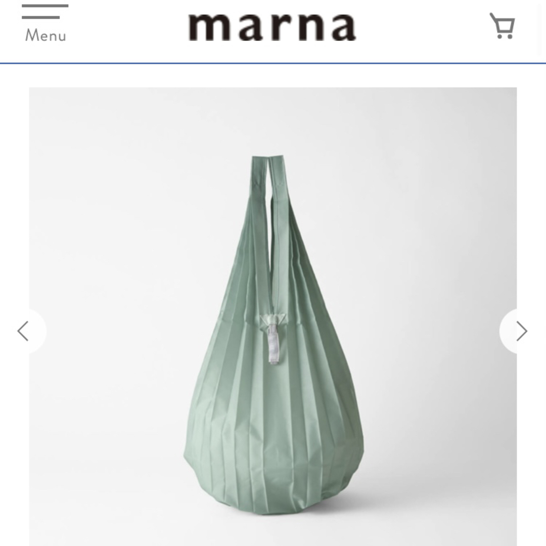 marna(マーナ)のマーナ　シュパット　ミニマル　12ℓ  ホワイトセージ レディースのバッグ(エコバッグ)の商品写真