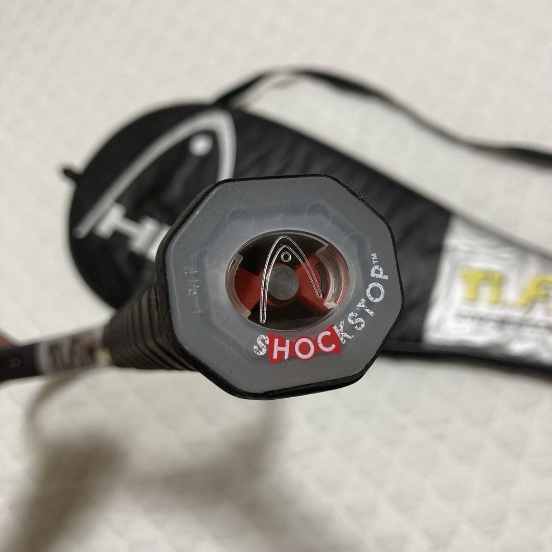 HEAD(ヘッド)のヘッド　head Ti fire G1 グリップテープ新品　テックガット　55 スポーツ/アウトドアのテニス(ラケット)の商品写真