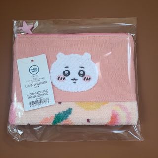 フェイラー(FEILER)の完売、未開封♡フェイラー 刺繍ポーチ♡ちいかわ、ウサギ、ピーチドット(ポーチ)