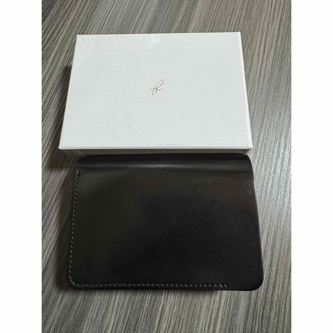 forme(フォルメ)の【新品】forme short wallet cordvan black 財布 メンズのファッション小物(折り財布)の商品写真