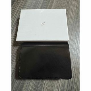 フォルメ(forme)の【新品】forme short wallet cordvan black 財布(折り財布)