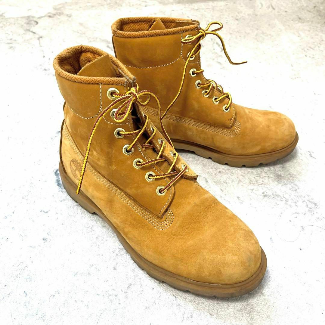 Timberland(ティンバーランド)の【ティンバーランド】6インチ レザー イエロー ブーツ W8.5 26.5cm その他のその他(その他)の商品写真