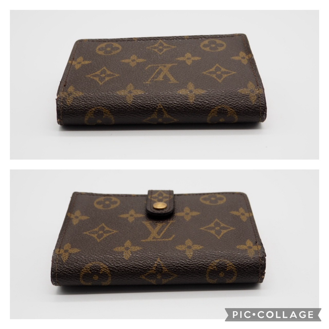 LOUIS VUITTON(ルイヴィトン)のルイ ヴィトン　ヴィエノワ　モノグラム　がま口　折り財布　財布 レディースのファッション小物(財布)の商品写真