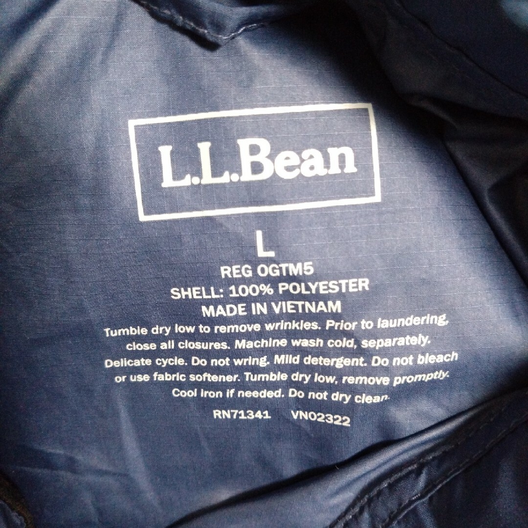 L.L.Bean(エルエルビーン)のエルエルビーン、パーカーナイロンジャンパー、L メンズのジャケット/アウター(ナイロンジャケット)の商品写真