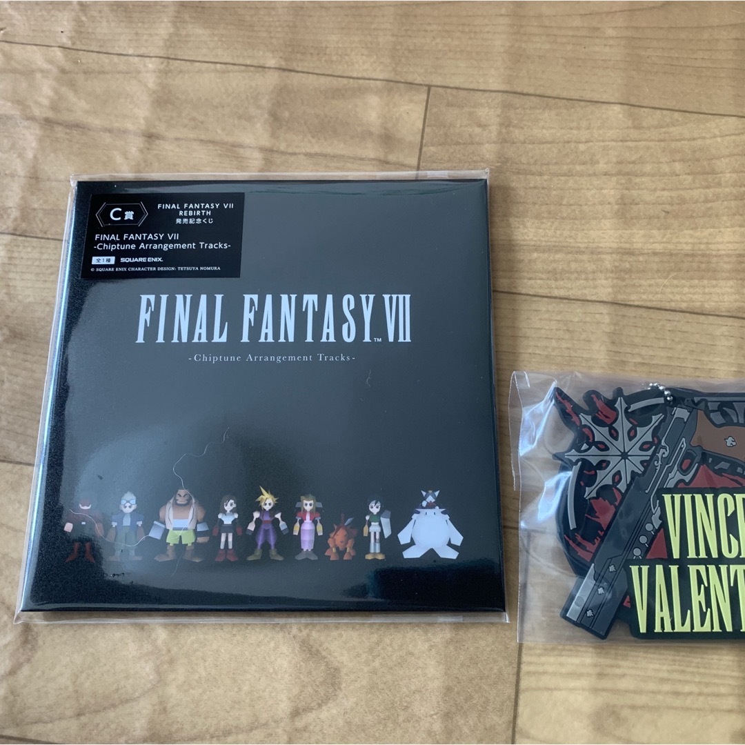 SQUARE ENIX(スクウェアエニックス)のFINAL FANTASY VII REBIRTH くじ C賞 CD  まけつき エンタメ/ホビーのCD(ゲーム音楽)の商品写真