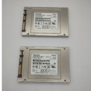 東芝 - TOSIBA 2.5インチSSD  256GB〜2台