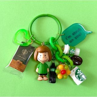 スヌーピー(SNOOPY)のSa様専用💚じゃらじゃらキーホルダー(キーホルダー/ストラップ)