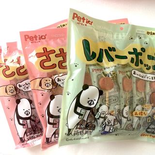 ペティオ(Petio)の犬のおやつ　ささみ・レバーポップ(ペットフード)