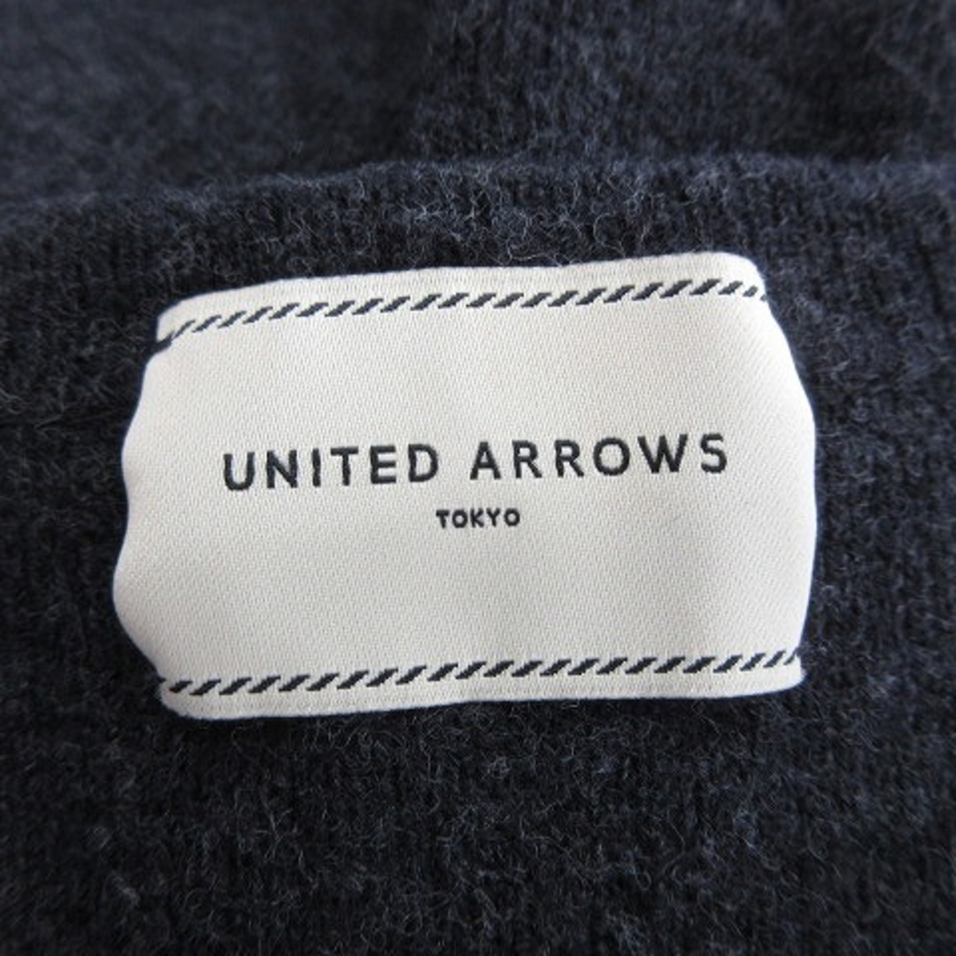 UNITED ARROWS(ユナイテッドアローズ)のユナイテッドアローズ ニット セーター 長袖 ラウンドネック ウール グレー レディースのトップス(ニット/セーター)の商品写真