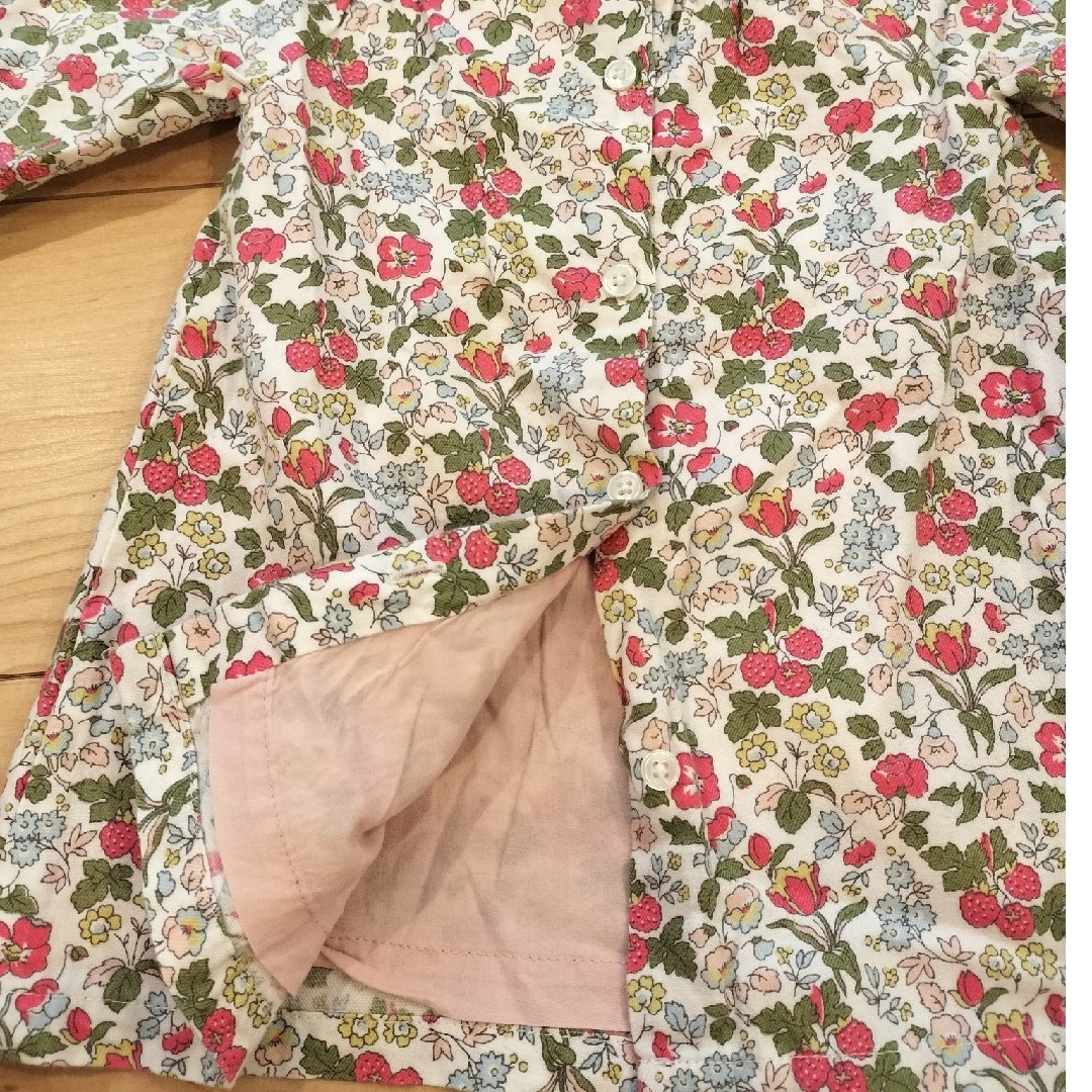 Boden(ボーデン)のBaby Boden 花柄ワンピース　リバティ 68cm キッズ/ベビー/マタニティのベビー服(~85cm)(ワンピース)の商品写真