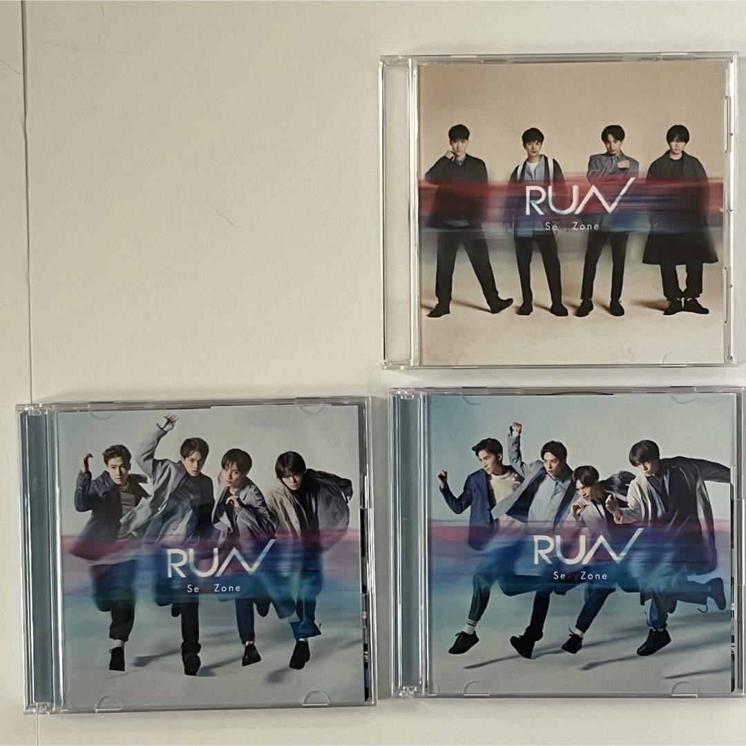 Sexy Zone(セクシー ゾーン)のRUN SexyZone 3形態セット エンタメ/ホビーのCD(ポップス/ロック(邦楽))の商品写真