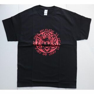 イサムカタヤマバックラッシュ(ISAMUKATAYAMA BACKLASH)の新品 本物 BACKLASH Tシャツ L バックラッシュ 7294MR(Tシャツ/カットソー(半袖/袖なし))