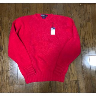 ポロラルフローレン(POLO RALPH LAUREN)の90sヴィンテージ Polo ラルフローレン コットンニット セーター新品L(ニット/セーター)