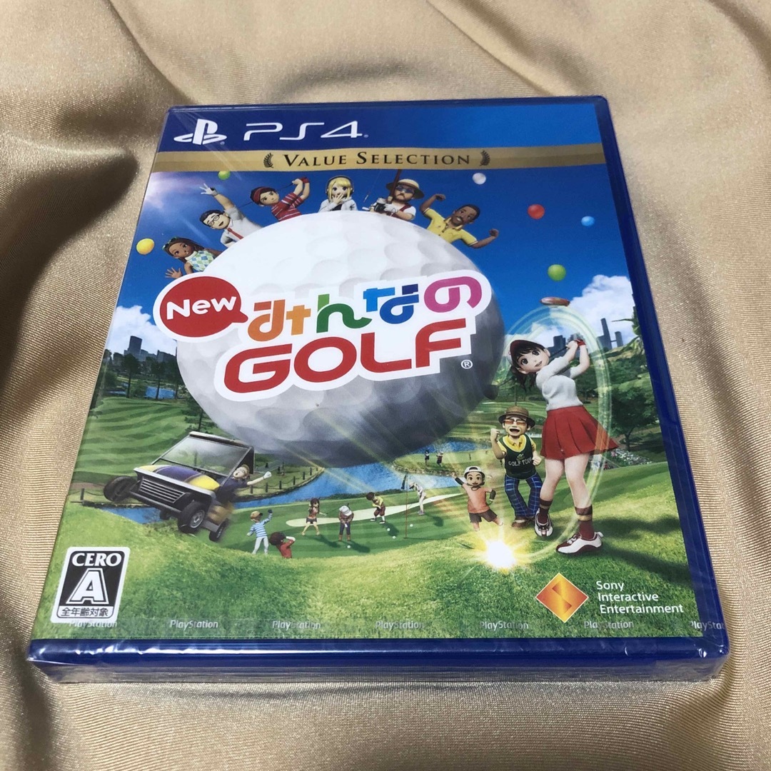 PlayStation4(プレイステーション4)のNew みんなのGOLF（Value Selection） エンタメ/ホビーのゲームソフト/ゲーム機本体(家庭用ゲームソフト)の商品写真