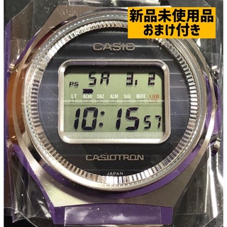 カシオ(CASIO)のカシオトロン 復刻モデル TRN-50-2AJR【未使用/おまけ付き】(腕時計(デジタル))