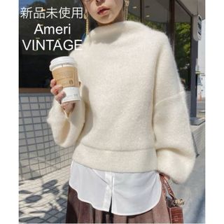 アメリヴィンテージ(Ameri VINTAGE)の未使用♦Ameri VINTAGE MILD ROUND KNIT(ニット/セーター)